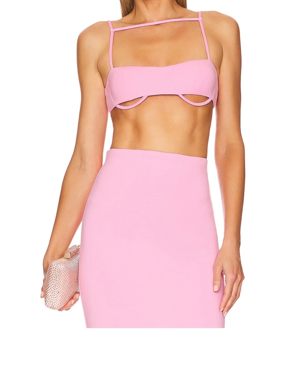 Camila Coelho Light Pink Top
